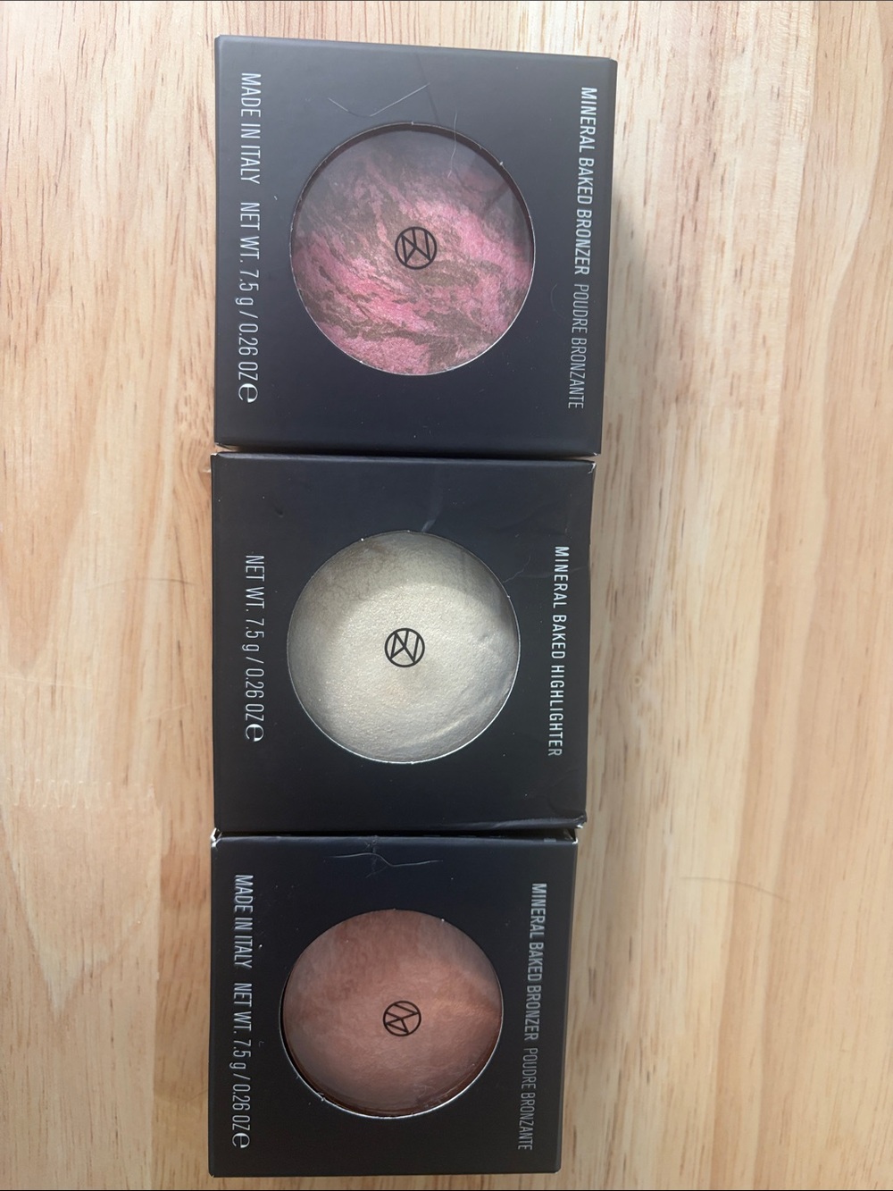 NEW IL Makiage Mineral Baked bronzers and Highlighter